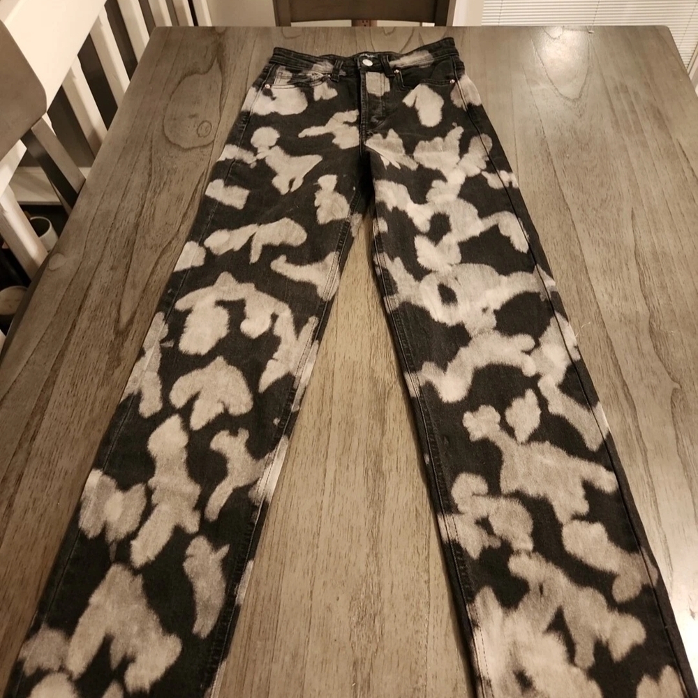 Wild Fable Charcoal Patterned Pants